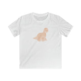 Kids Tee - Orange Dino