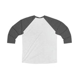 Women's 3/4 Tee - Gray Dino