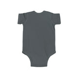 Infant Bodysuit - Orange Dino