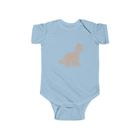 Infant Bodysuit - Orange Dino