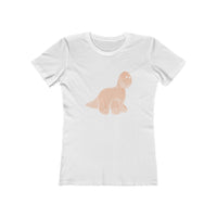 Women's Tee - Orange Dino