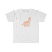 Men's Tee - Orange Dino